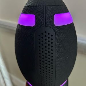 Brookstone football speaker with stand